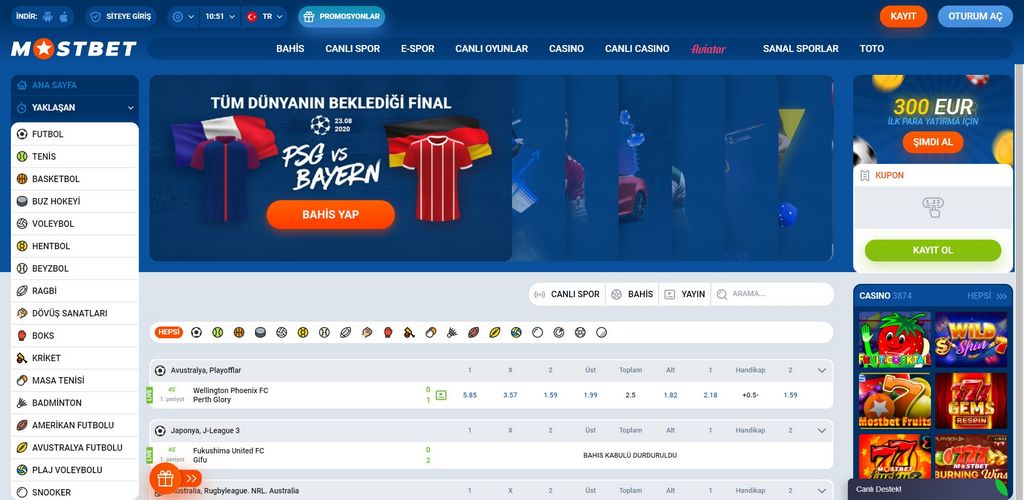 Реєстрація в Mostbet
